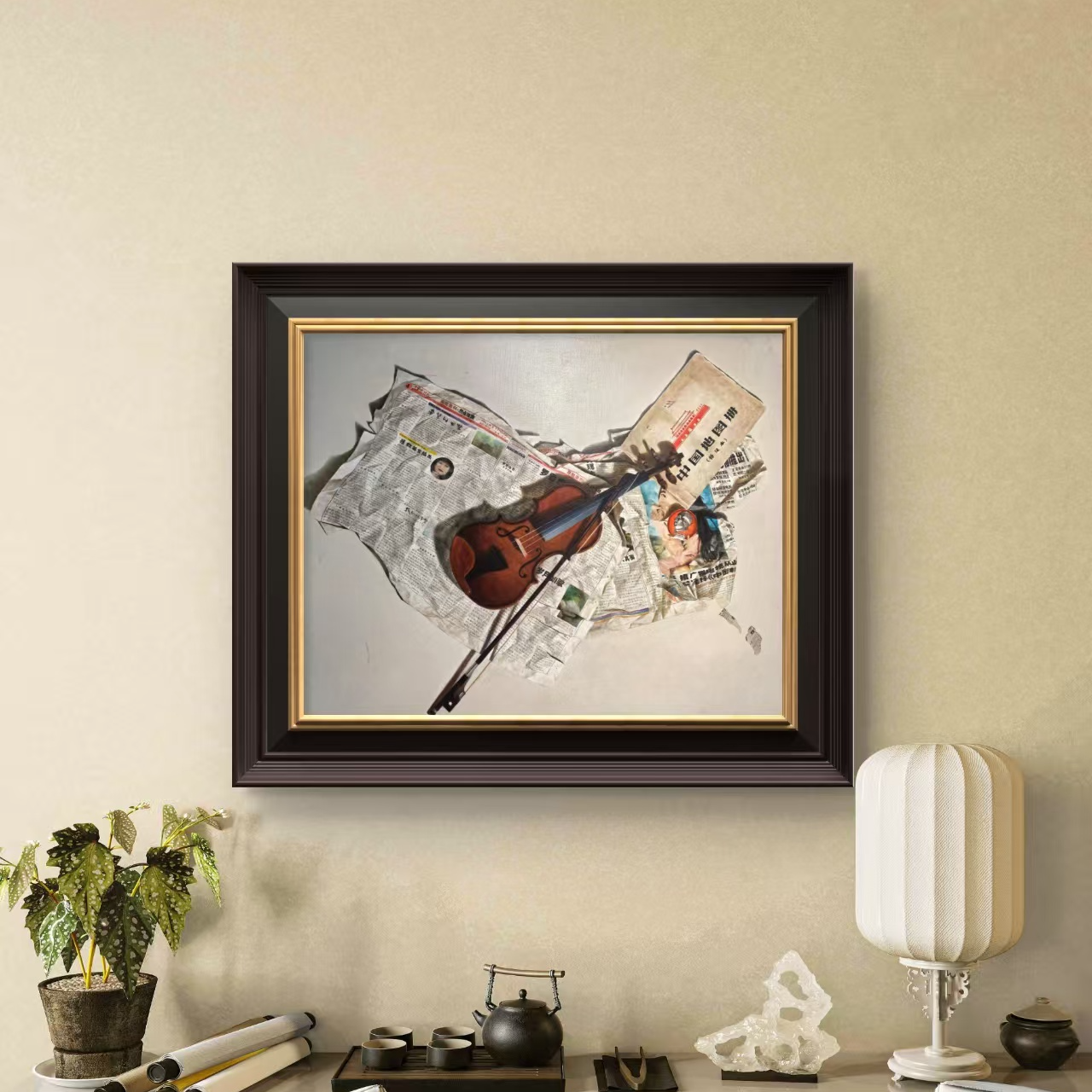 盛世藏美高端手绘油画118x138张缄平