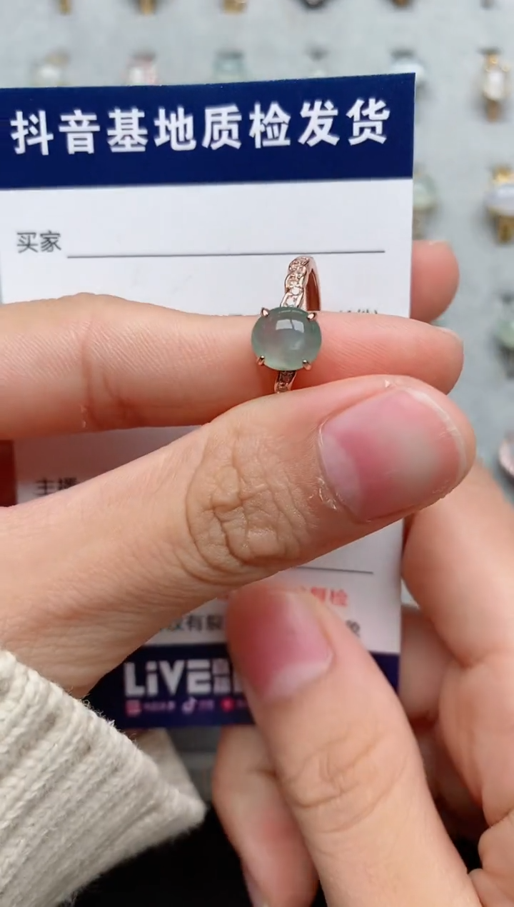 【闪购商品】翡翠戒指银S925镶嵌......