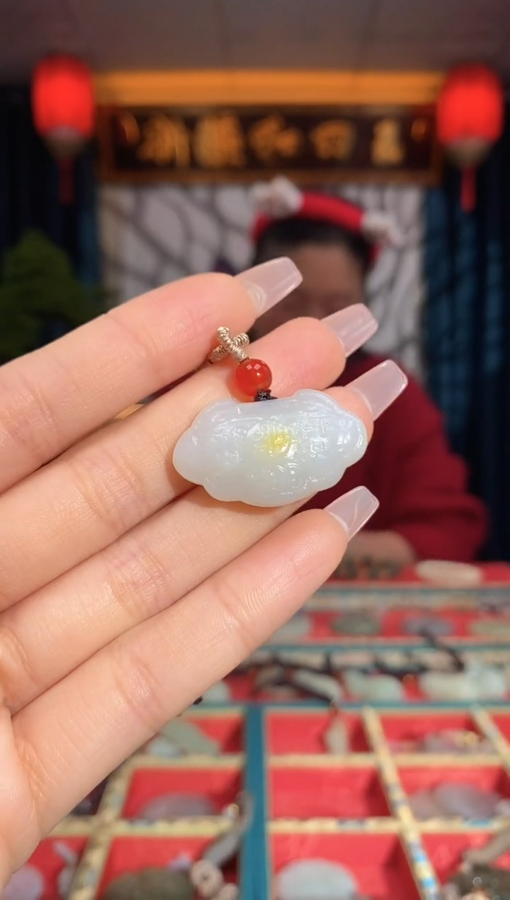 【闪购商品】和田玉颈饰未镶嵌锁