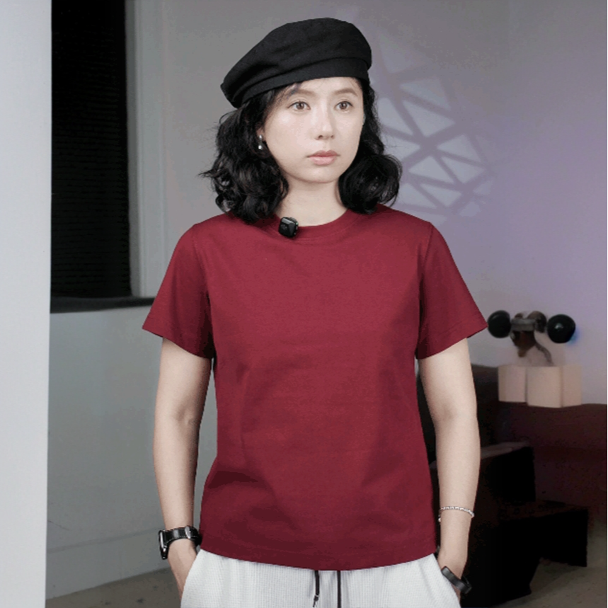 【自制】2025夏季杜邦索罗娜冰感圆领T恤新款不透【下翻挑选款式】