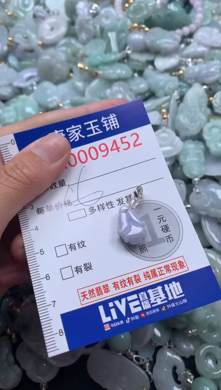 颈饰未镶嵌翡翠9452