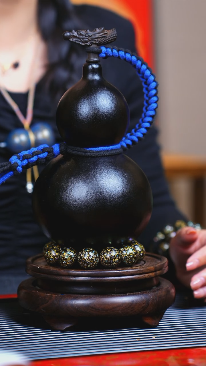 【闪购商品】JJ124迎元宵臻选大漆酒葫芦