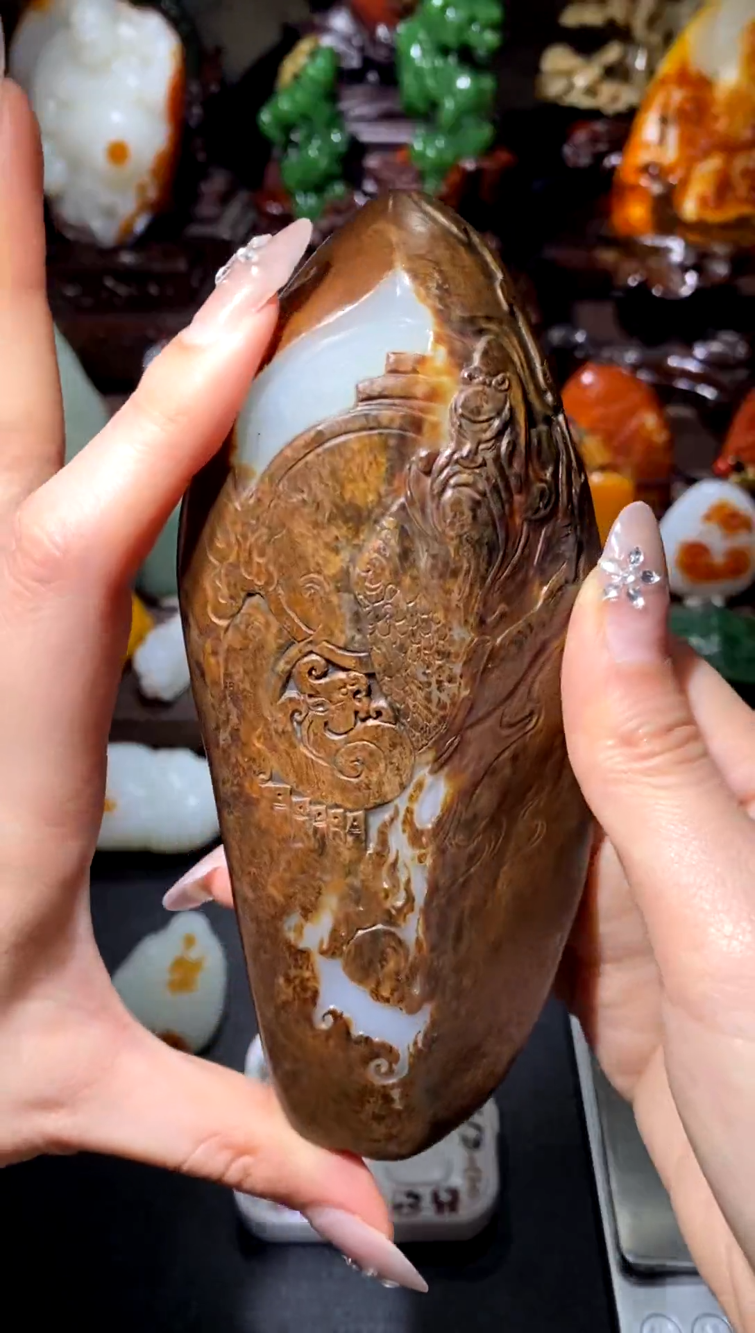 未镶嵌手镯和田玉（糖玉）张***高和广泛覆盖和规范规范和