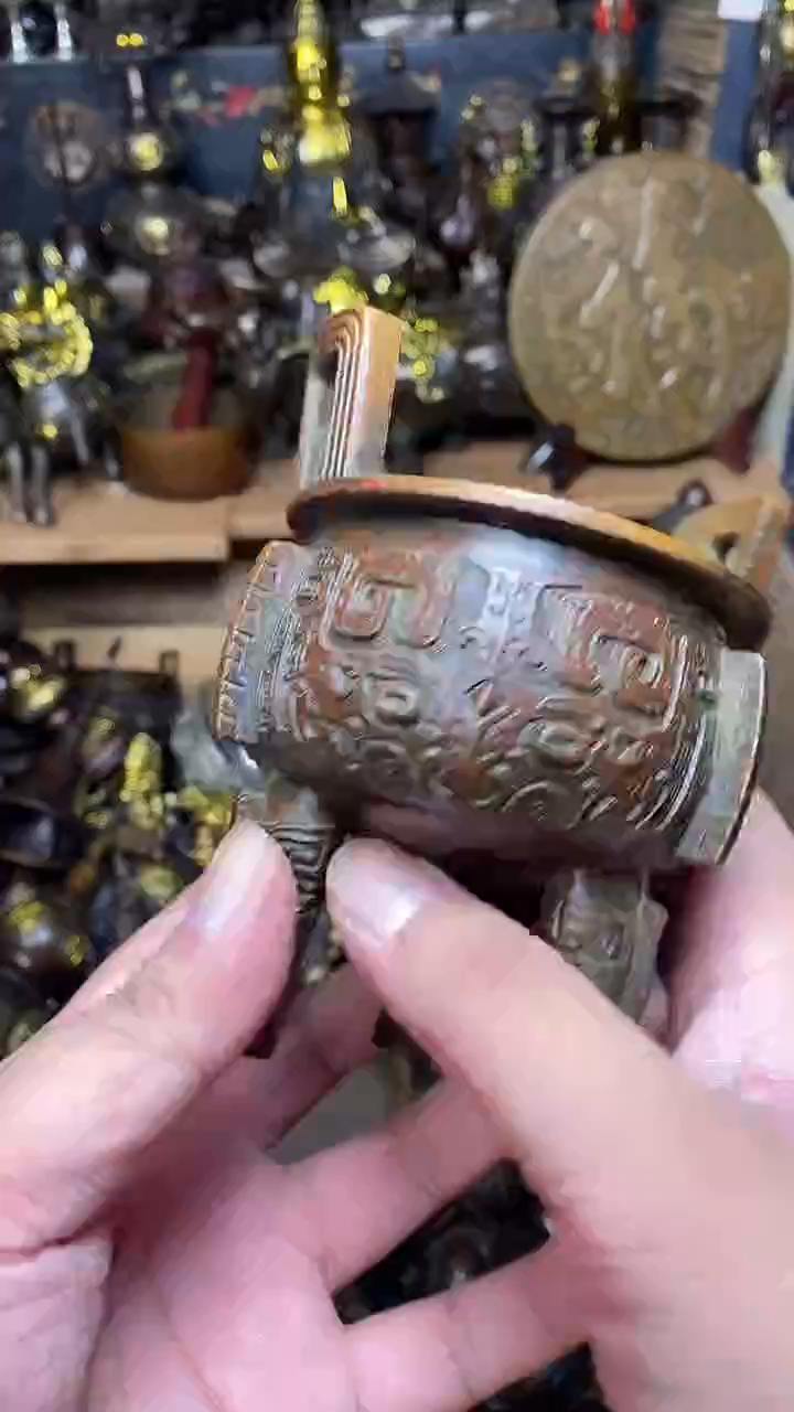 铜铜桌面摆件100