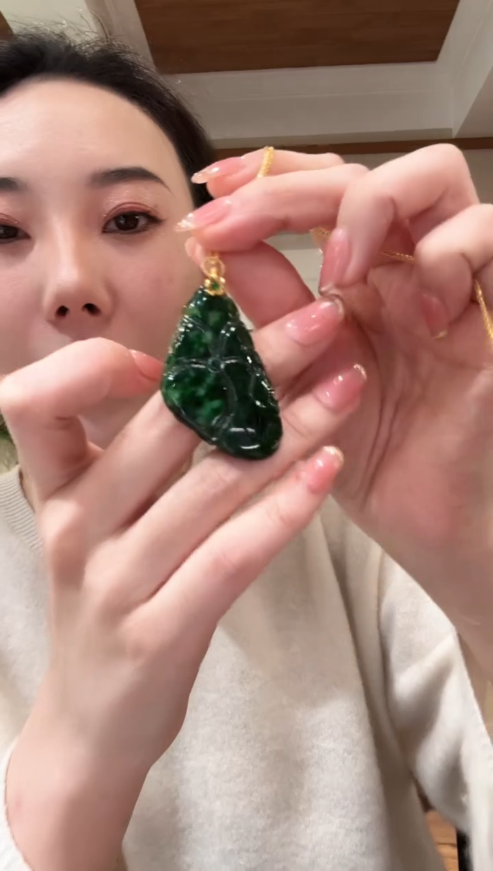 【闪购商品】翡翠颈饰未镶嵌国风