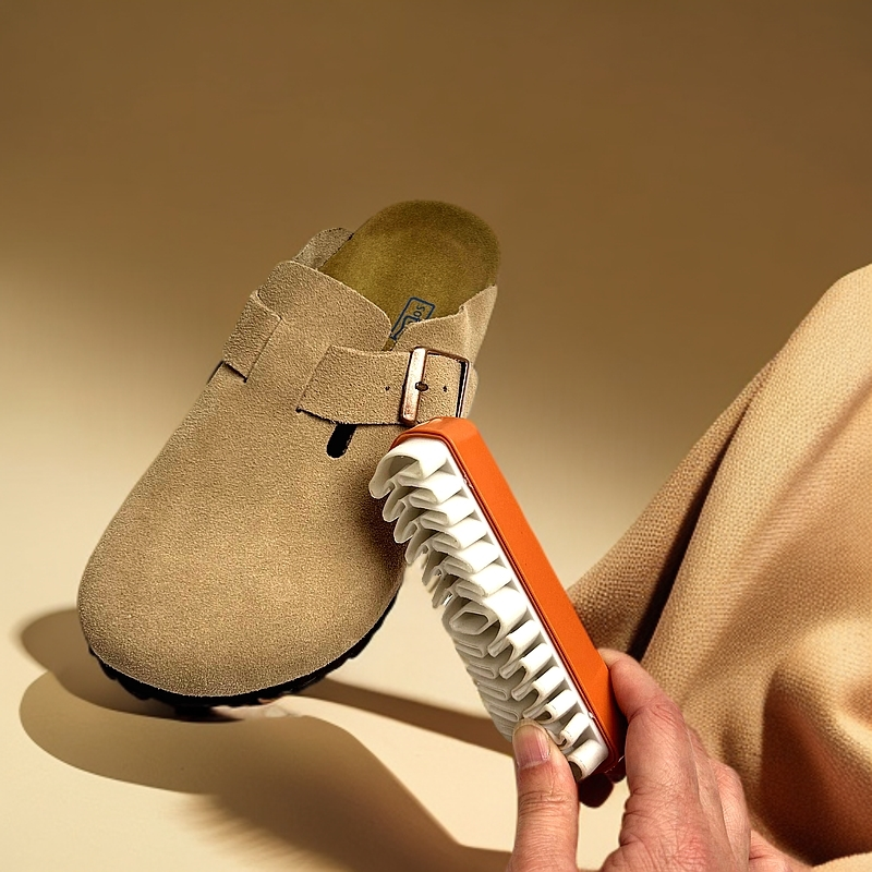 2025勃肯鞋反绒皮真皮护理鹿茸刷刷子