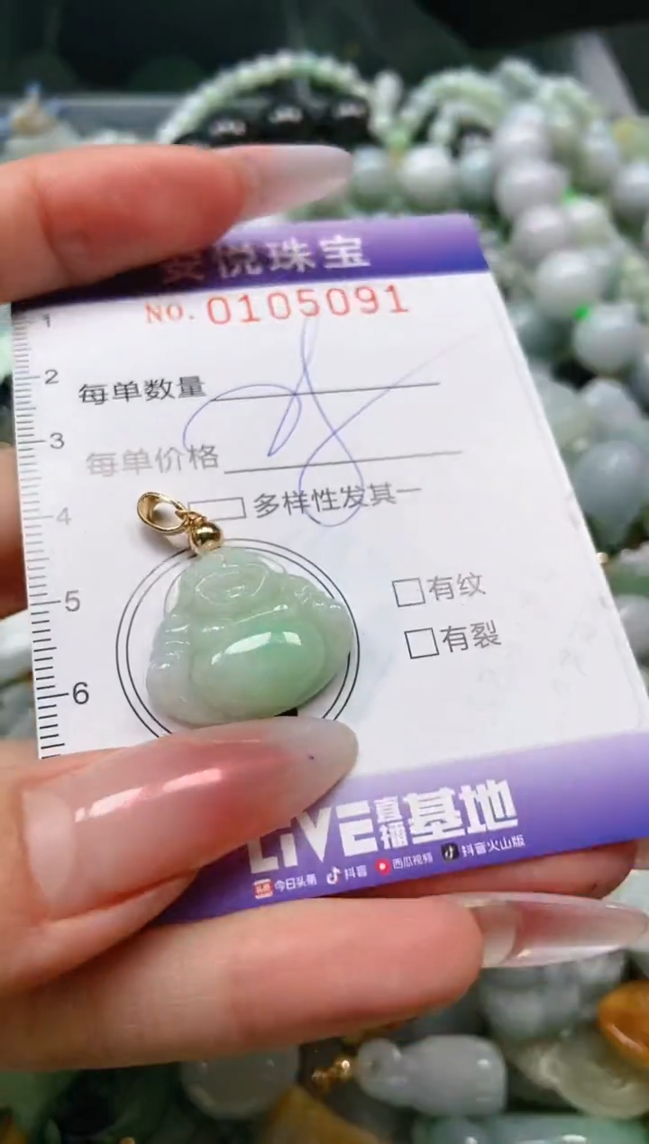 【闪购商品】翡翠颈饰未镶嵌闪购0105091
