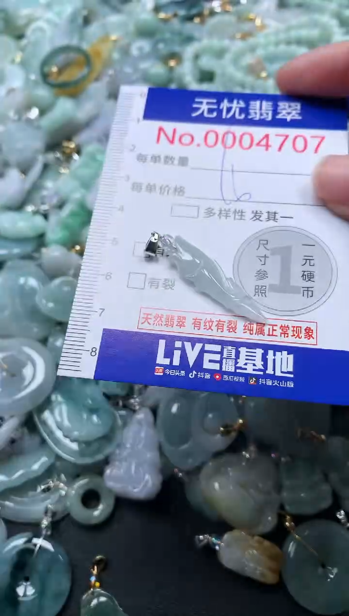 颈饰未镶嵌翡翠4707