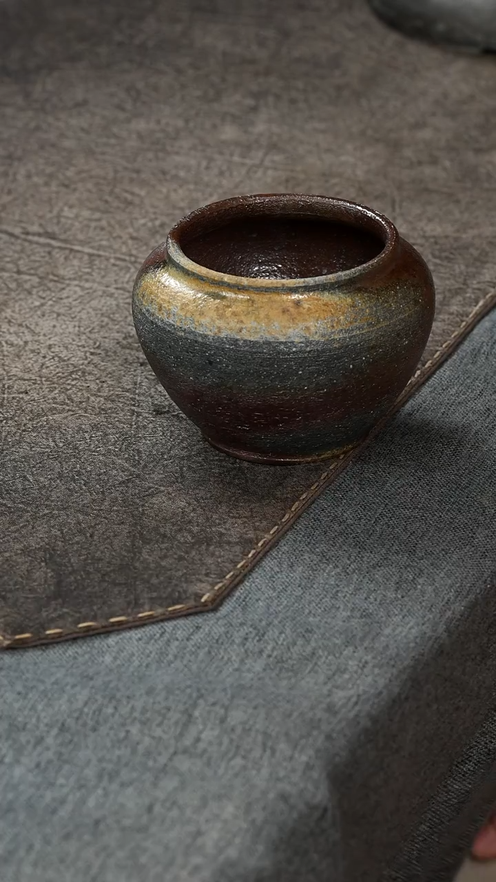 【闪购商品】紫砂茶宠松木柴烧水洗