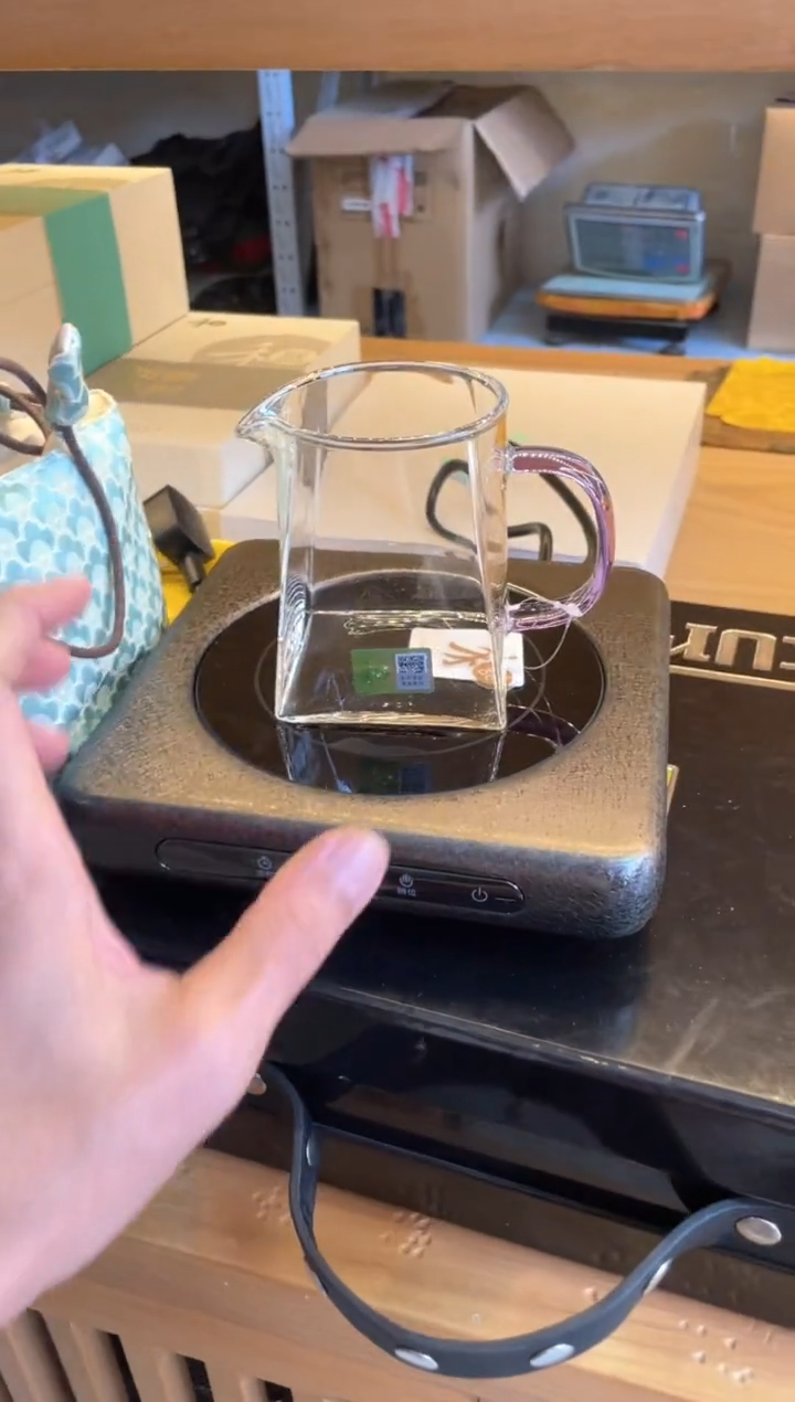 禾器/瀚然茶海/浅紫+茶事包猫爪