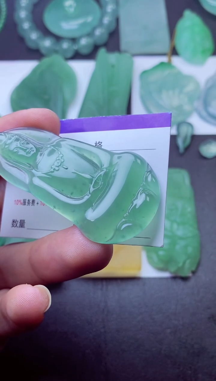 未镶嵌定制翡翠哈*哈哈