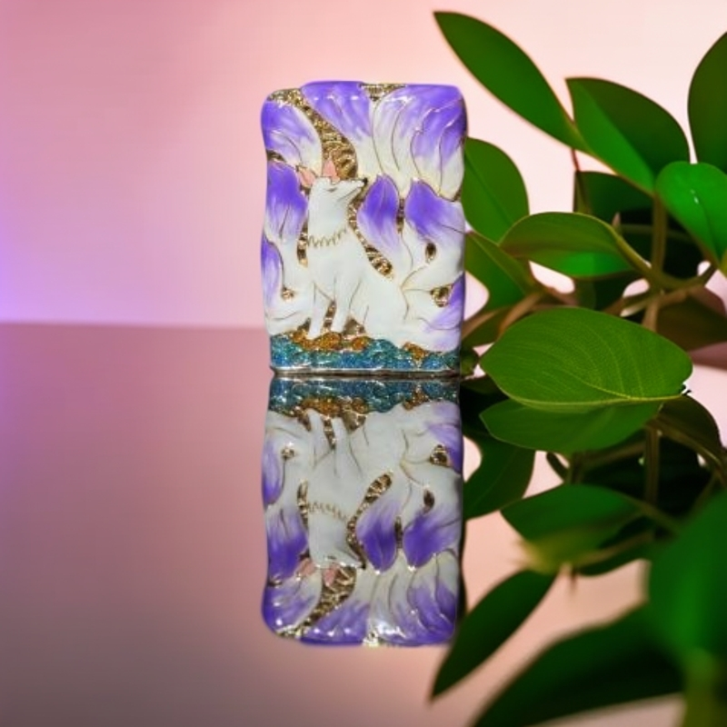 九尾狐夜光（紫色）煤油机L（配官方礼盒证书）