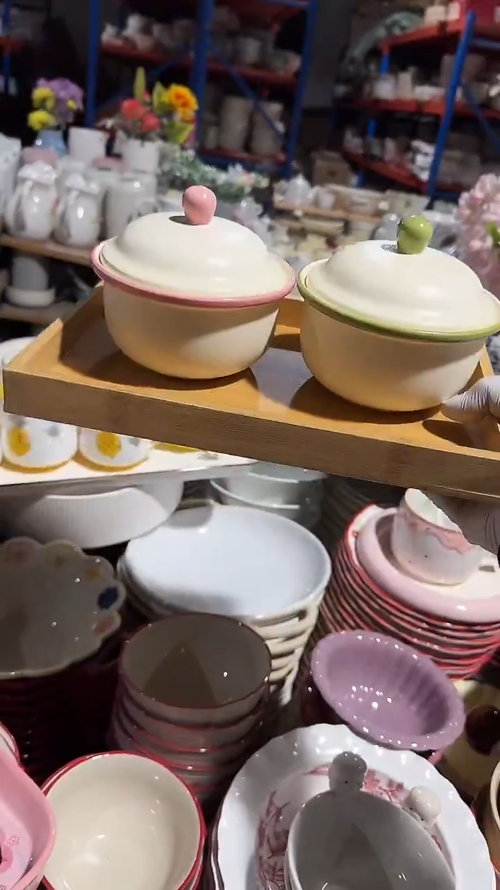 陶瓷2个磨砂炖盅微瑕 凑满20元包邮