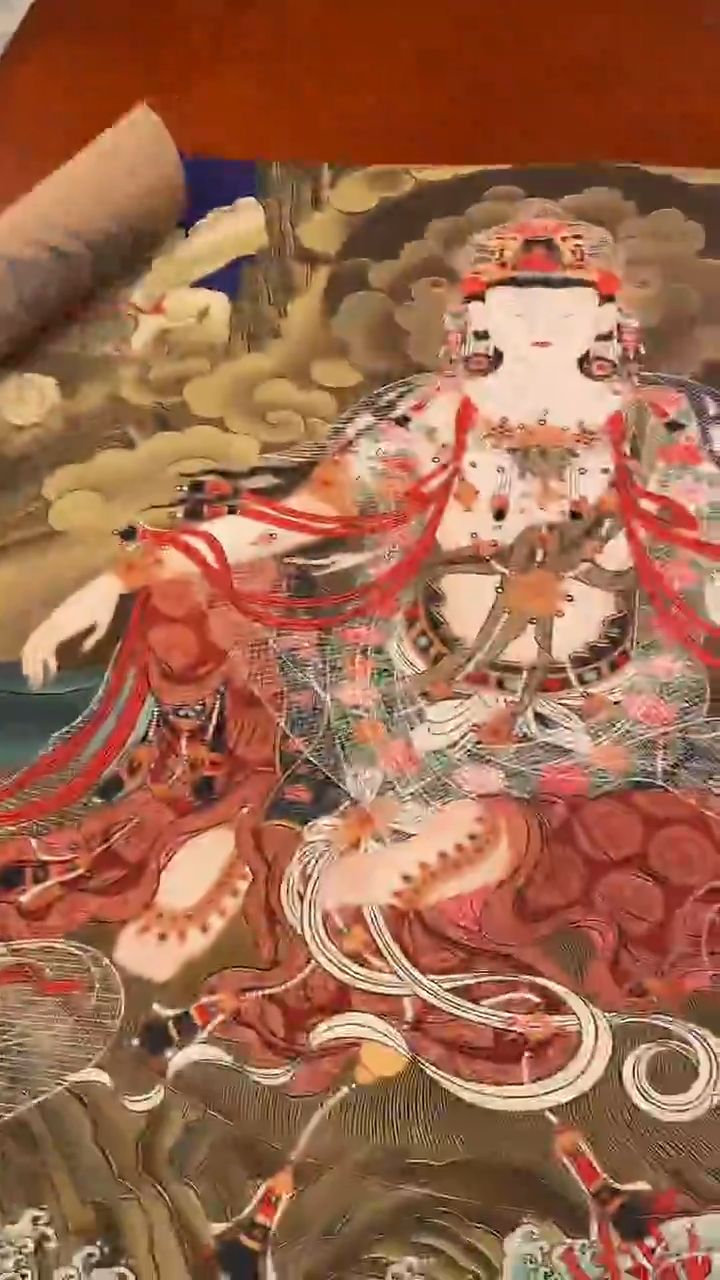 装裱画精美唐卡tk16108