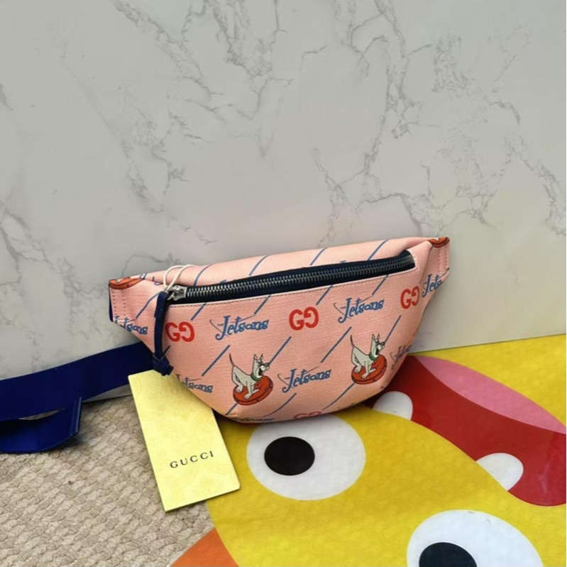 95新 GUCCI/古驰 乱乱子中古/女士/腰包/106459