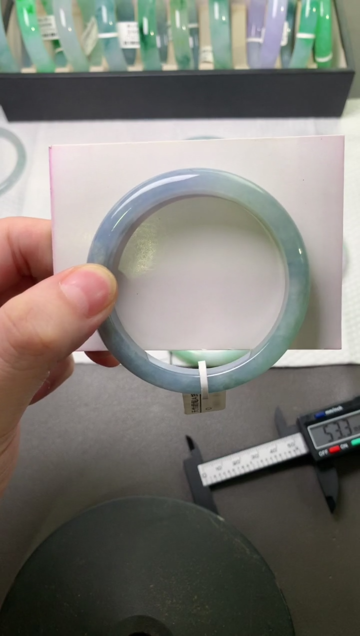 未镶嵌手镯翡翠54*11.4*7.0