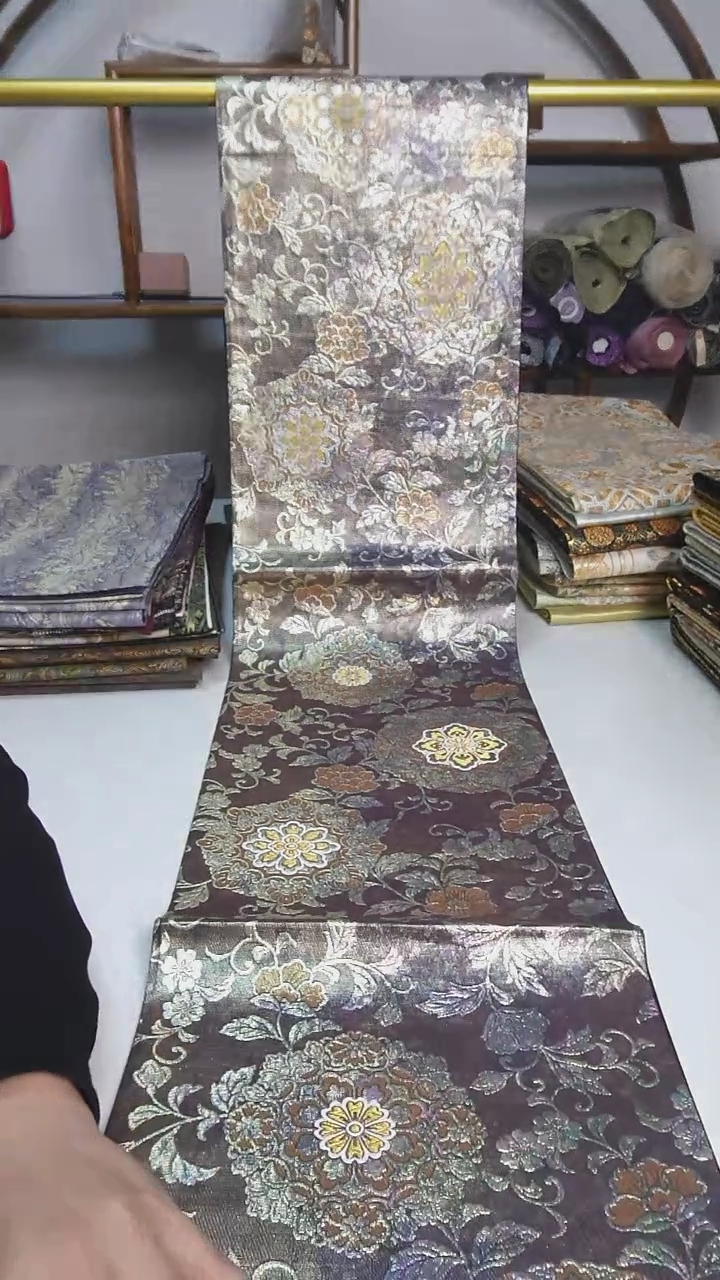 【闪购商品】织绣84西阵织六通宝相花