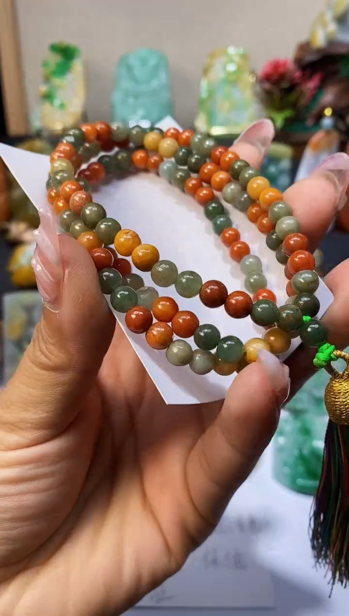 【闪购商品】翡翠颈饰未镶嵌翡翠A货一物一证