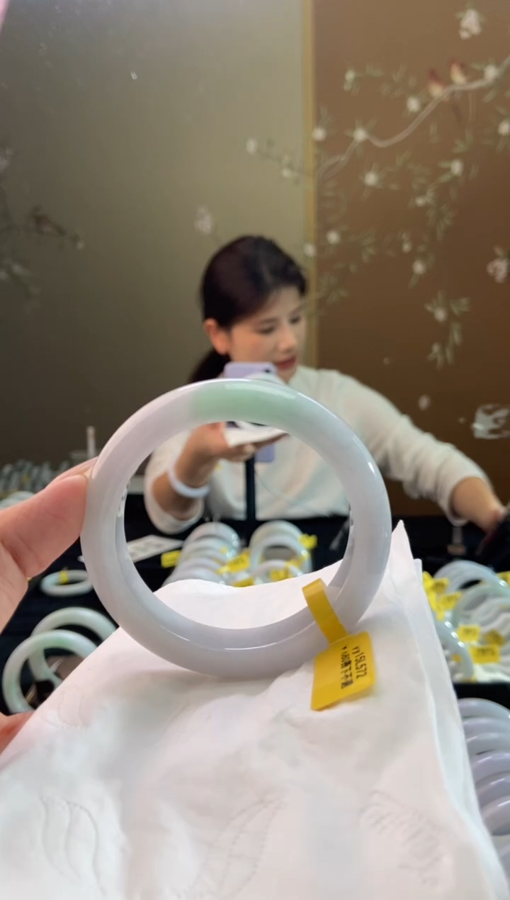 未镶嵌手镯翡翠圈口x57-58