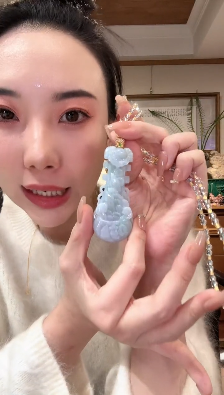 【闪购商品】翡翠颈饰未镶嵌国风