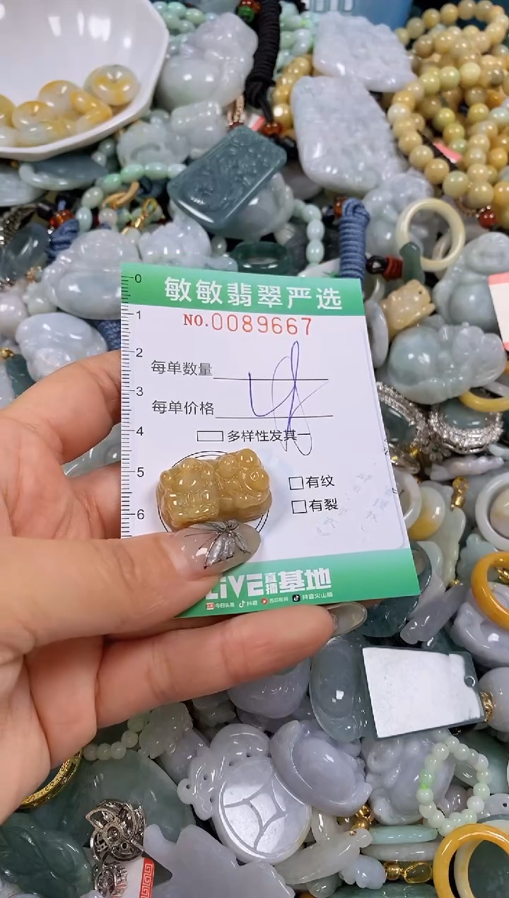 【闪购商品】翡翠颈饰未镶嵌闪购0089667