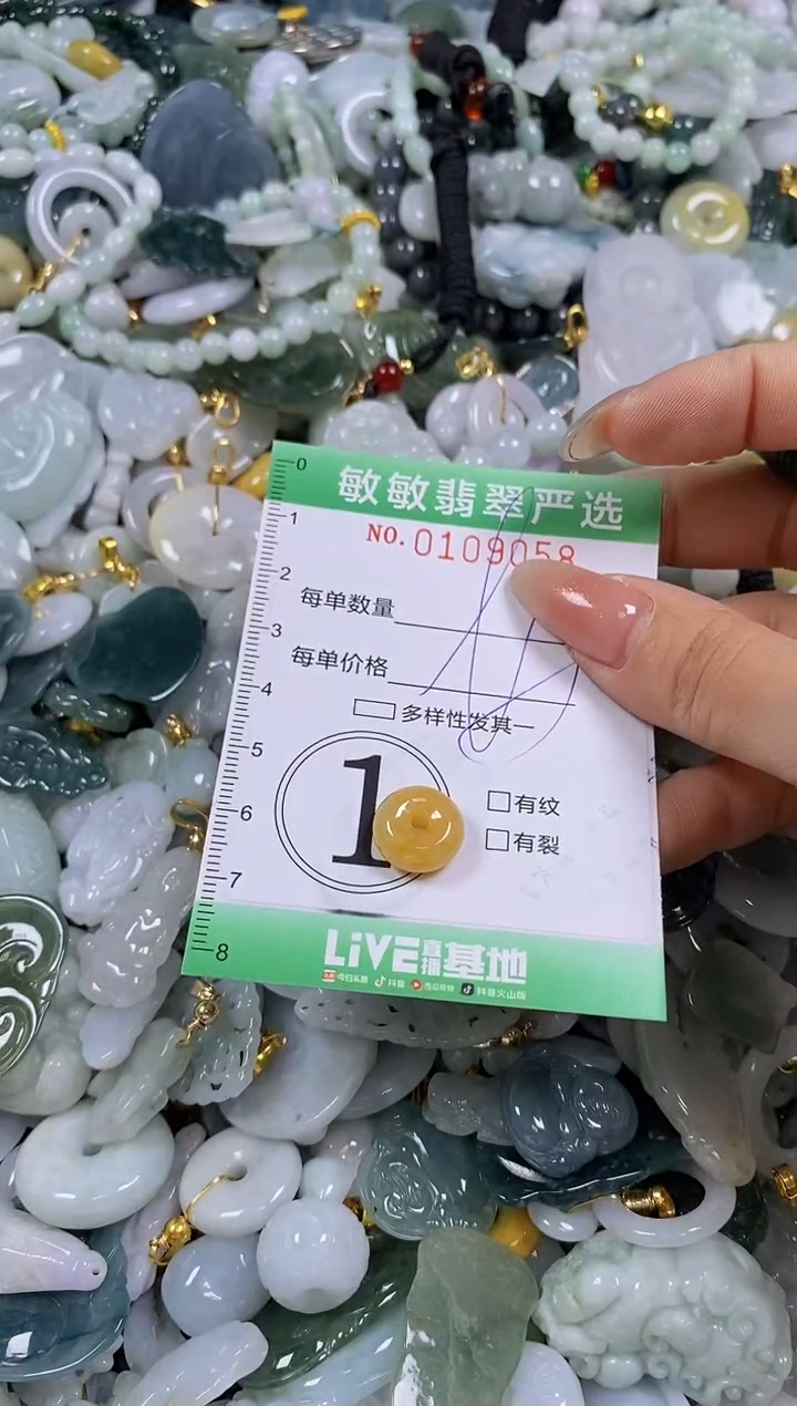 【闪购商品】翡翠颈饰未镶嵌闪购0109058