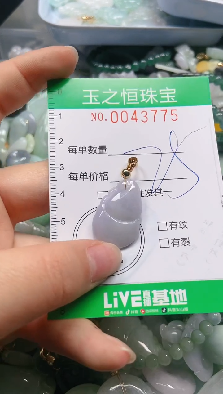 【闪购商品】翡翠颈饰未镶嵌闪购0043775