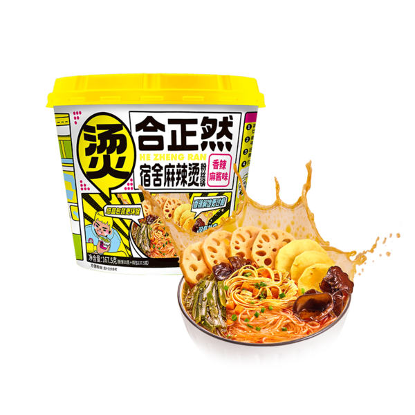 合正然宿舍麻辣烫粉丝锅(香辣麻酱味) 167.5g