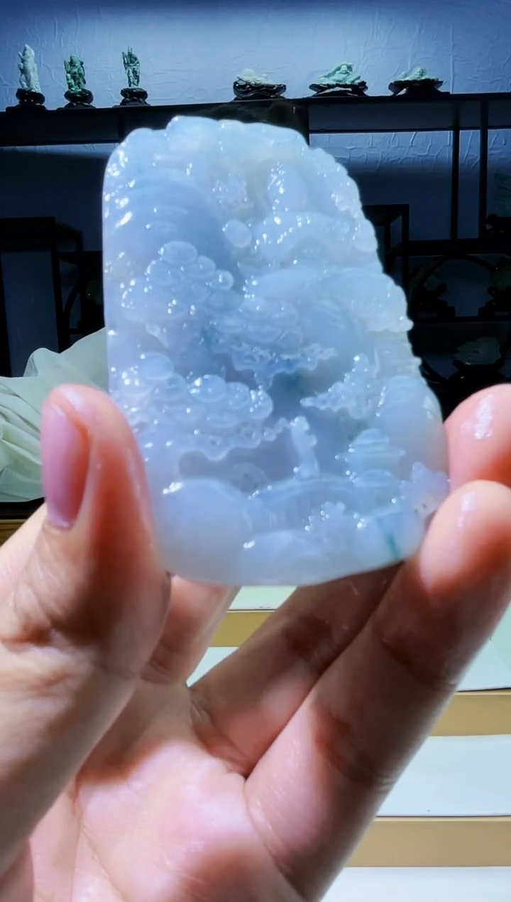 【闪购商品】定制翡翠未镶嵌毛货02240070
