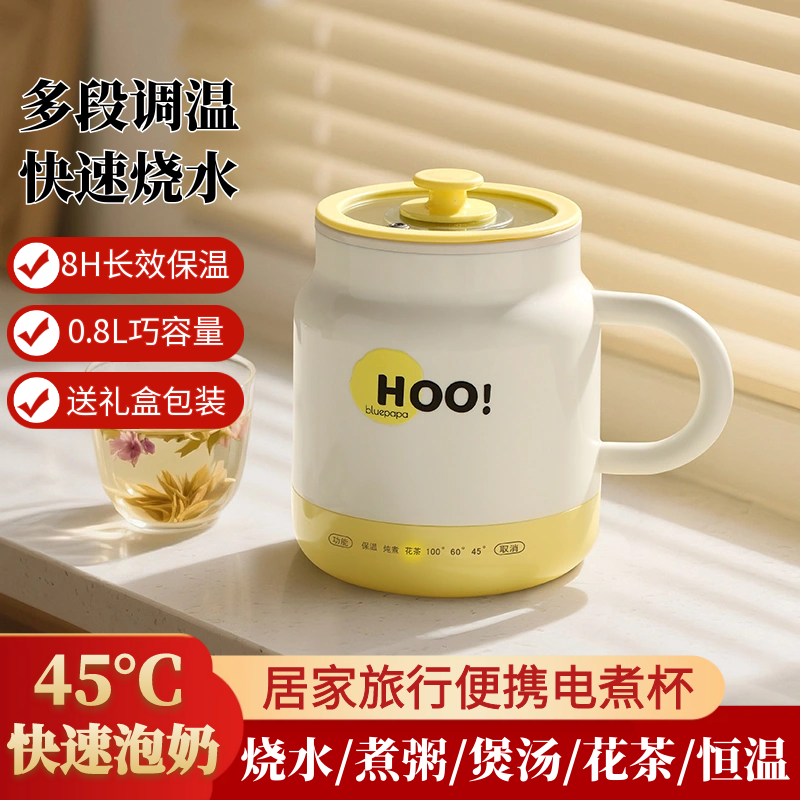 多功能养生杯便携办公室一人煮茶器热奶杯家用小型电炖杯养生壶