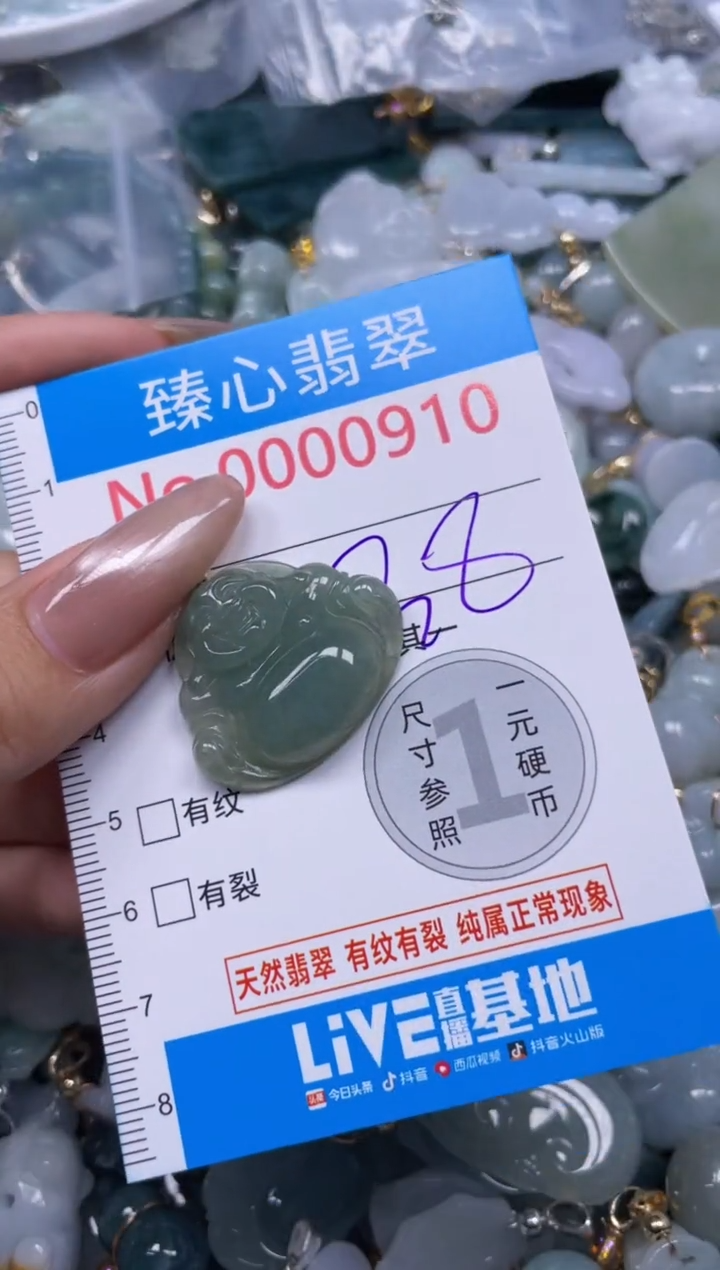 颈饰未镶嵌翡翠910