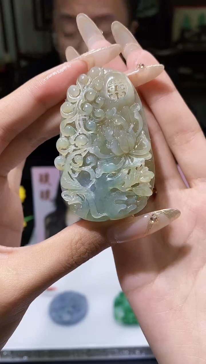 【闪购商品】翡翠颈饰未镶嵌Q-@@WFXC011653