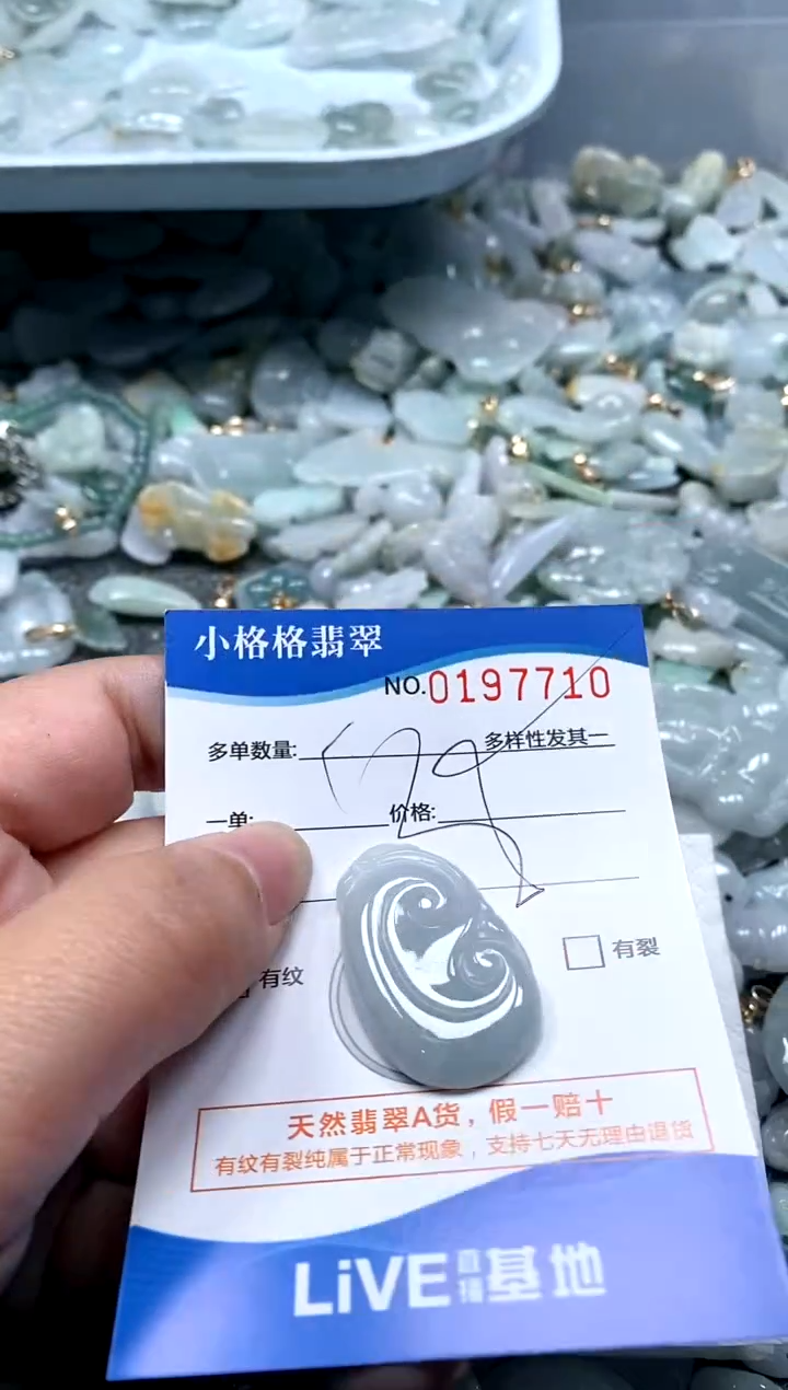 【闪购商品】翡翠颈饰未镶嵌闪购商品0197710