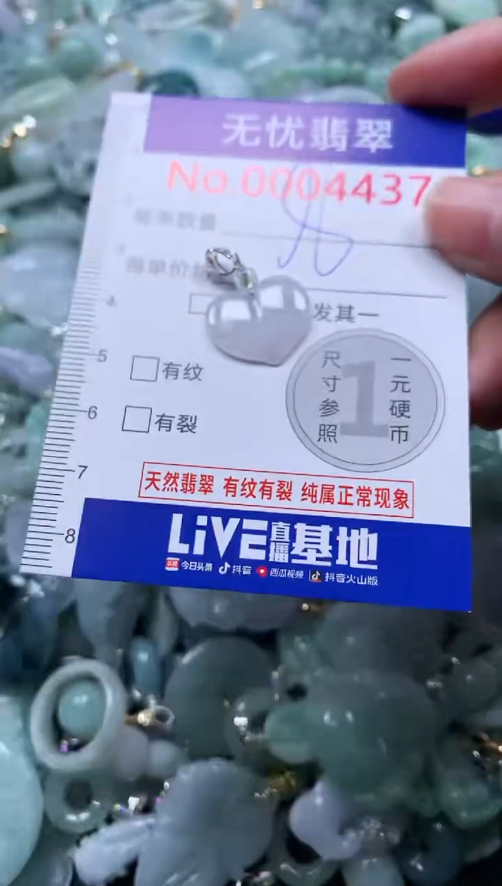 颈饰未镶嵌翡翠4437