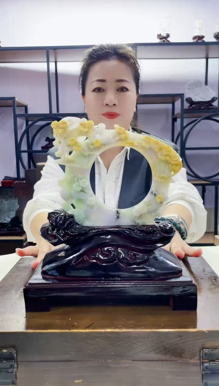 【闪购商品】定制翡翠未镶嵌毛货01230090 