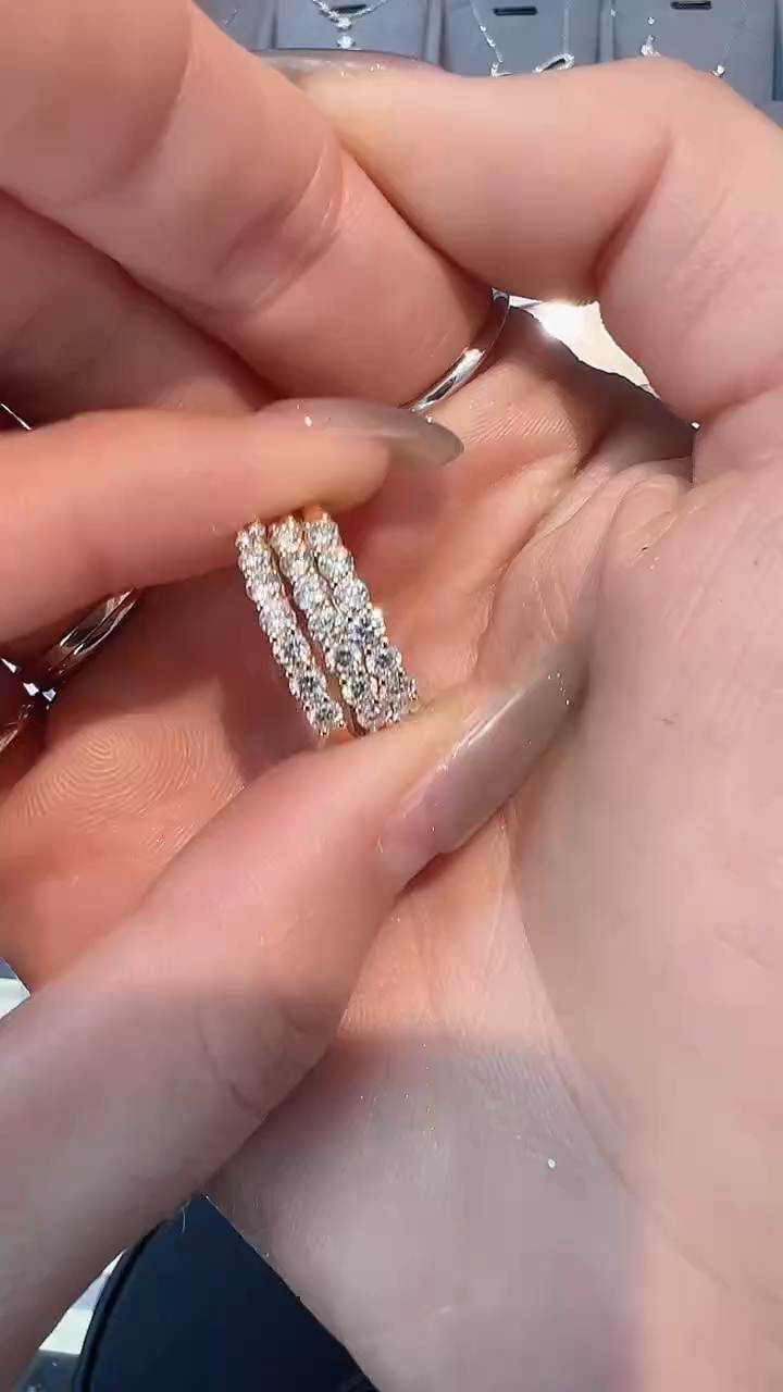 【闪购商品】钻石戒指/指环18K金镶嵌多样性发一