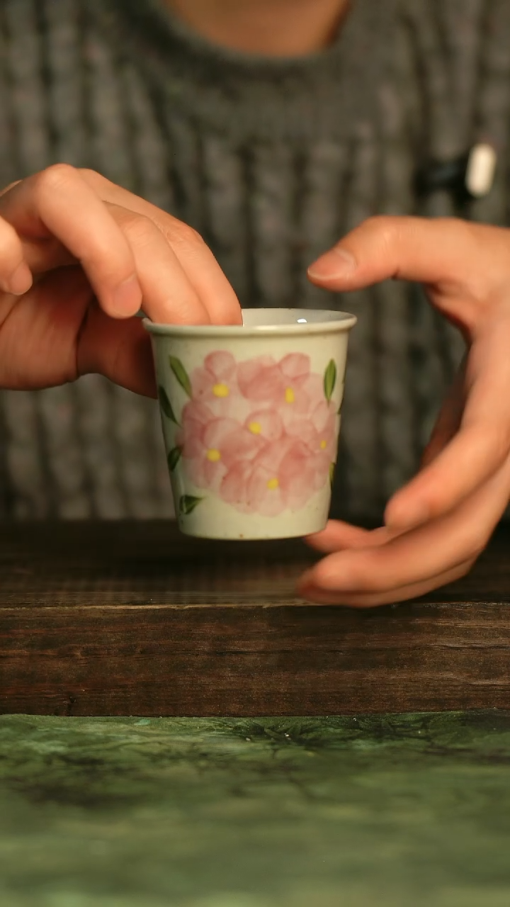 釉下彩手工手绘瓷器青诗集手工手绘瓷器