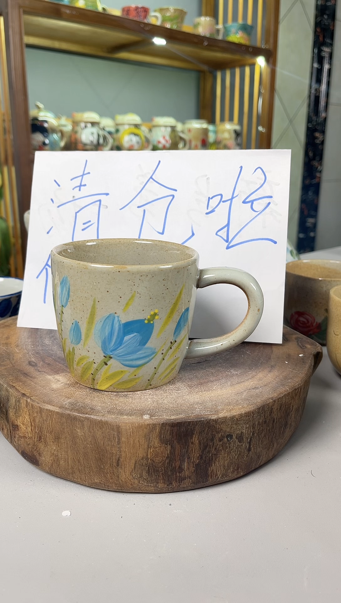 【闪购商品】瓷片景德镇手绘高温釉下彩