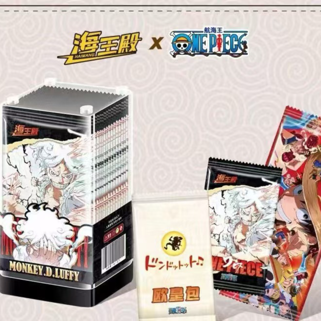 （拆包尾数7）海王殿海贼王盲盒收藏卡牌