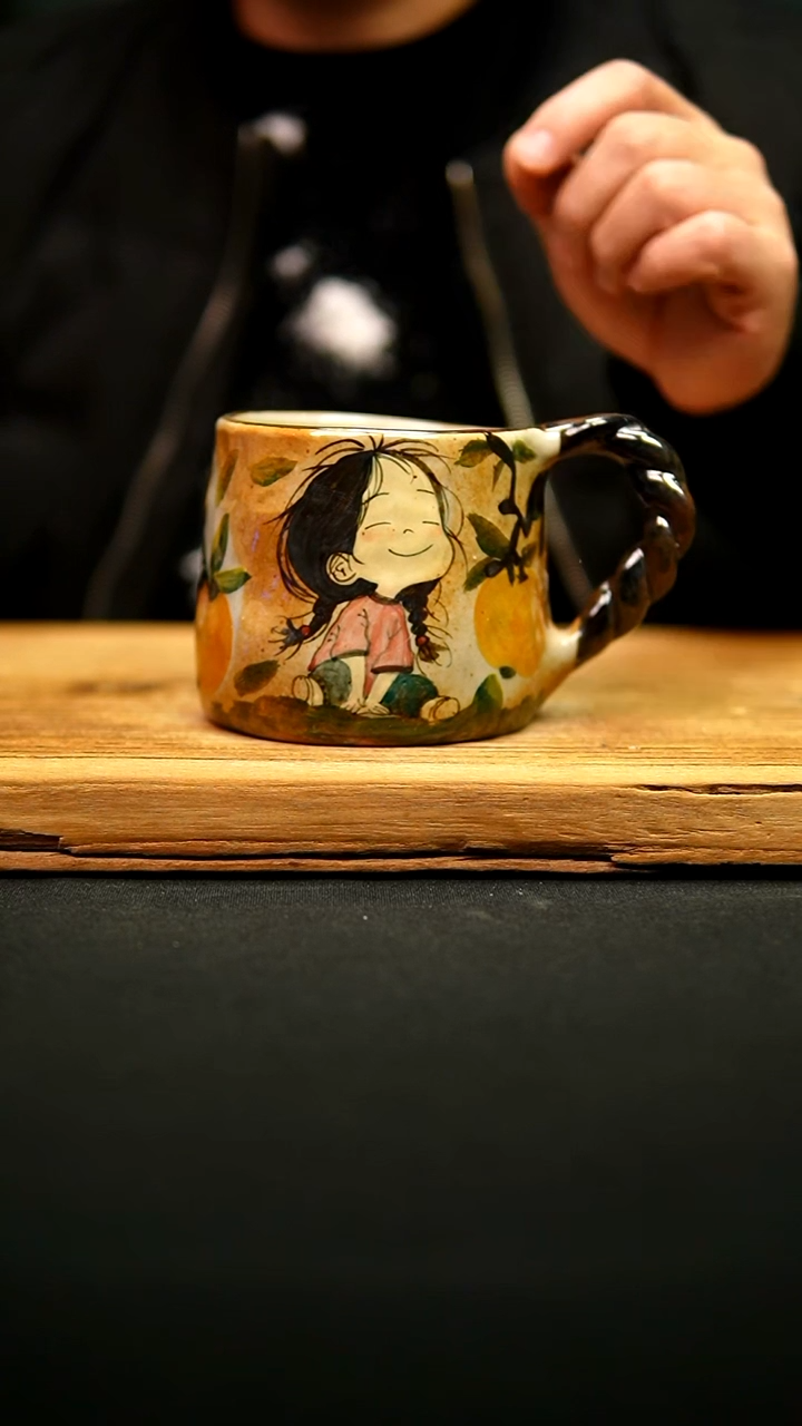 @@陶园瓷舍@@纯手工手绘@高温釉下彩