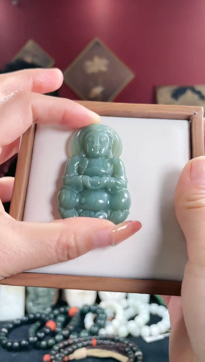 【闪购商品】和田玉挂件未镶嵌观音