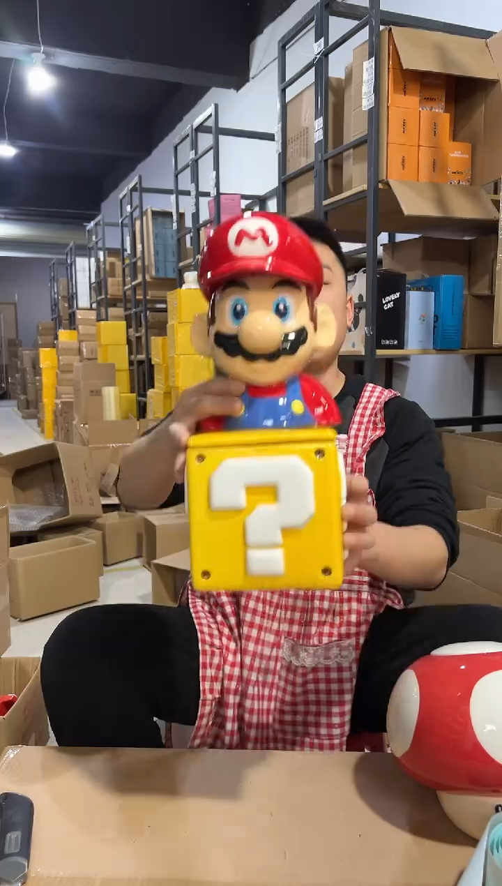 【闪购商品】杯马里奥问号罐套组