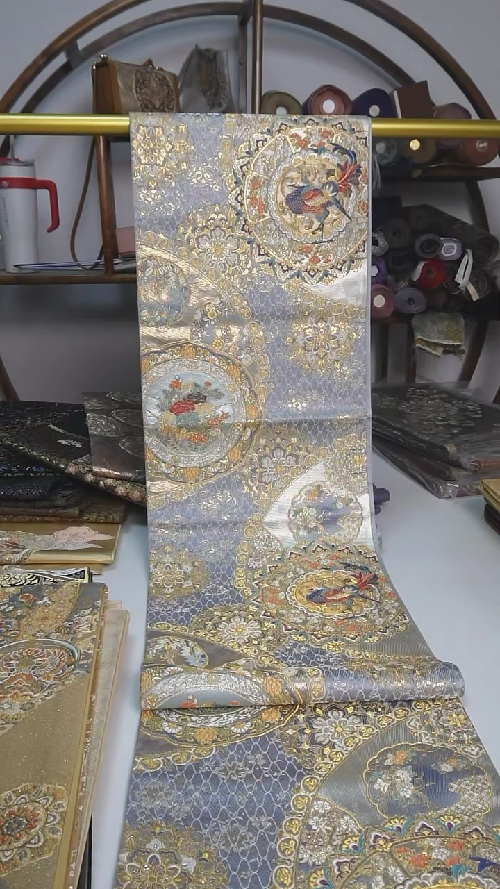 【闪购商品】织绣20西阵织六通宝相花