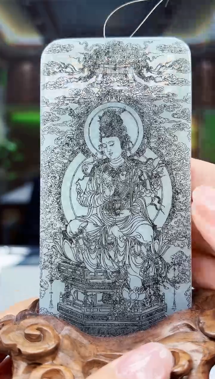 定制和田玉玉界匠心天然和田玉（拍一发一）