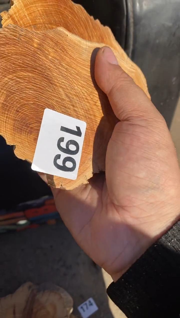 柏木（崖柏）太行陈化崖柏切片！随机（1单1片）199