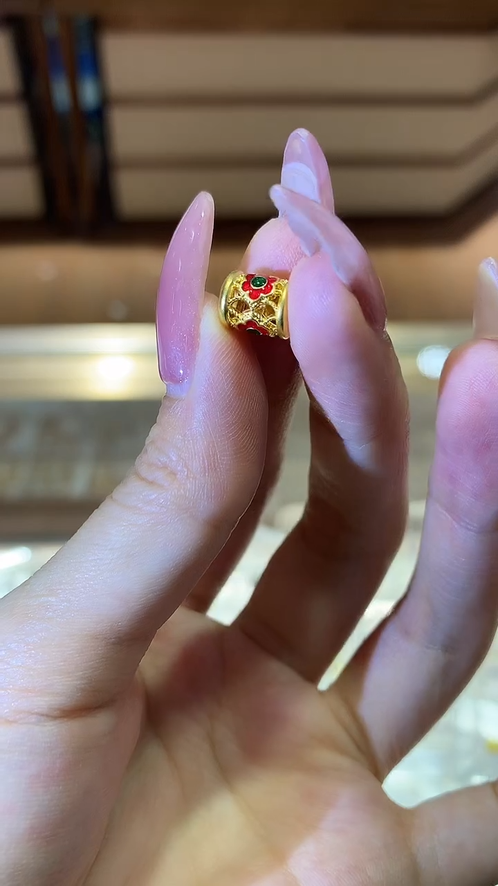 【闪购商品】定制足金吊坠(不含链)路路通