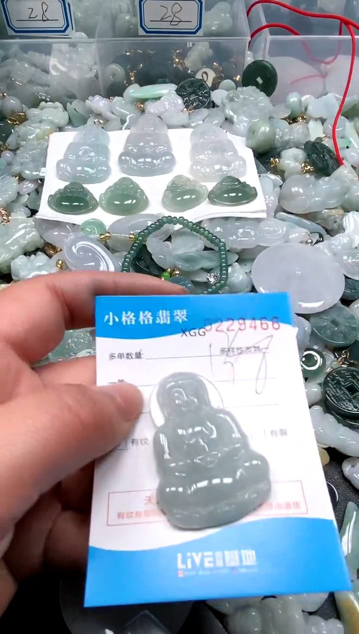 【闪购商品】翡翠颈饰未镶嵌闪购商品0229466