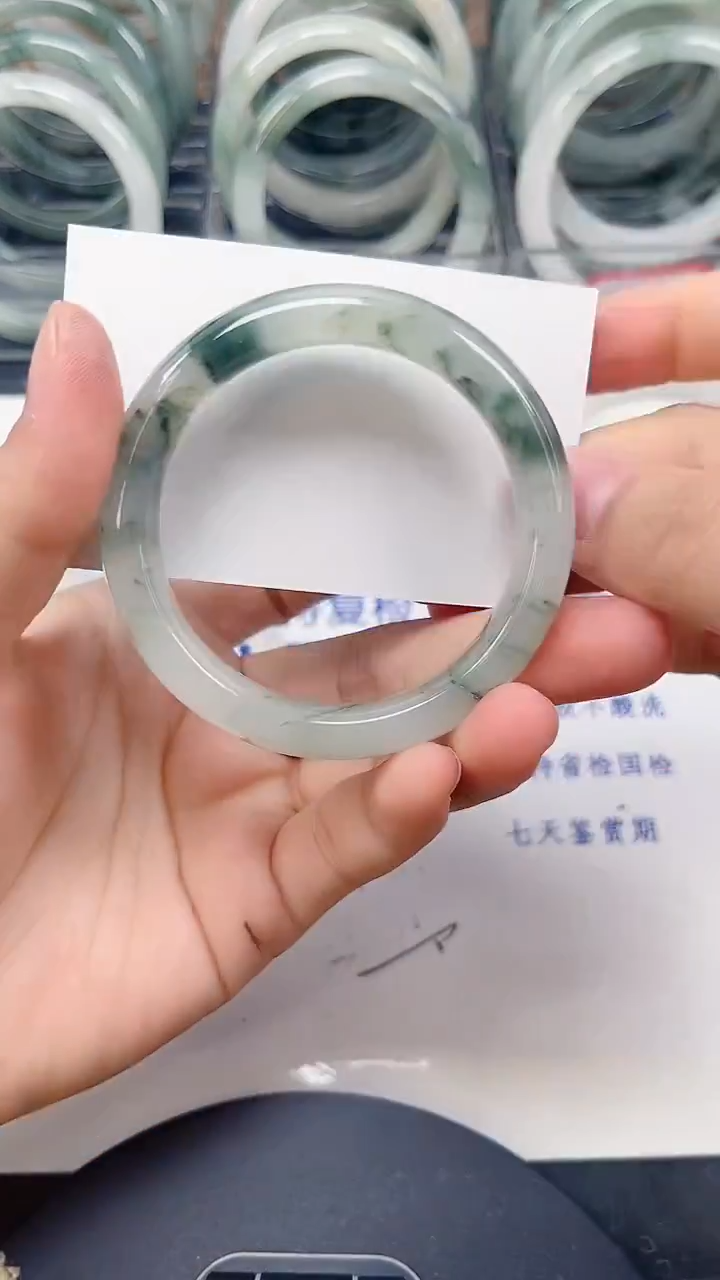 未镶嵌手镯石英质玉296-51/52