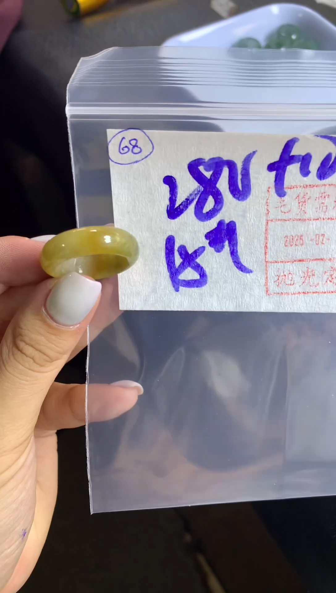 【闪购商品】定制翡翠未镶嵌戒圈15-290元毛货需精抛光发