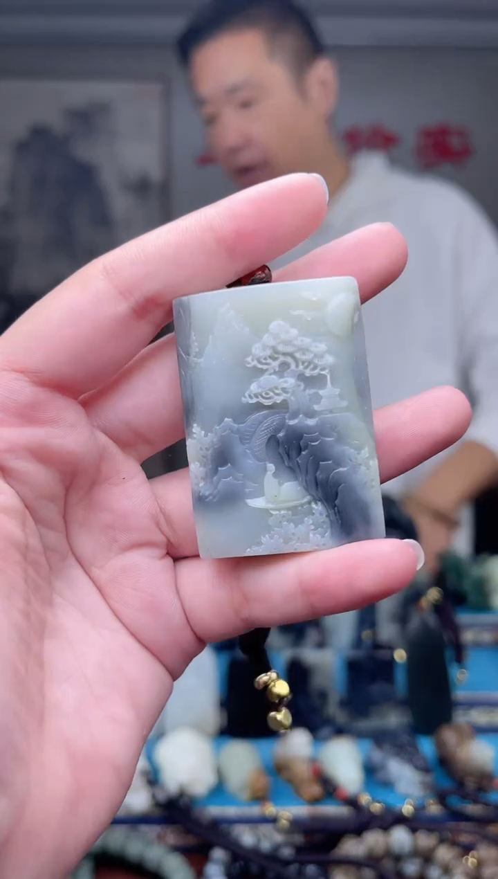 未镶嵌和田玉挂件1